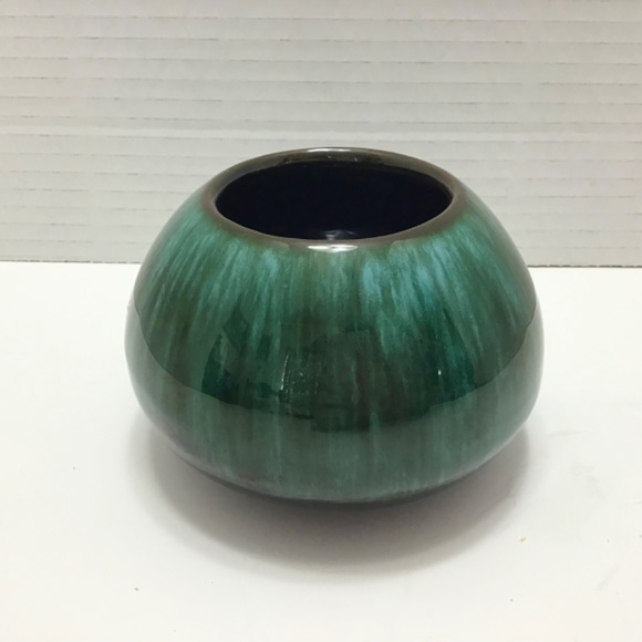 Vintage Blue Mountain Pottery BMP Sugar Bowl Turquoise - Picture 4 of 5